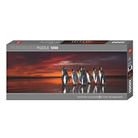HEYE Panorama Humboldt King Penguins, Pussel, 1000 bitar, Heye