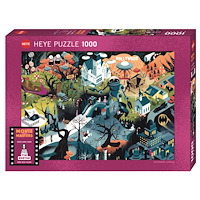HEYE Movie Masters Tim Burton Films, Pussel, 1000 bitar, Heye