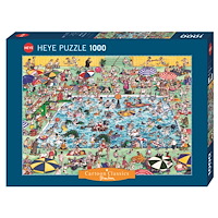 HEYE Cartoon Blachon Cool Down!, Pussel, 1000 bitar, Heye