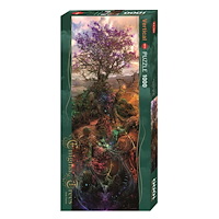 HEYE Fantasy Vertical Enigma Trees Magnesium Tree, Pussel, 1000 bitar, Heye