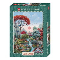HEYE Fine Art Exotic Garden Wildlife Paradise (2000 b) Heye
