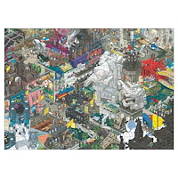 HEYE Cartoon Paris Quest, Pussel, 1000 bitar, Heye