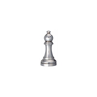 eureka Chess Bishop Silver
