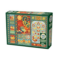 Cobble Hill Scandi Chicken Quilt (1000 b)