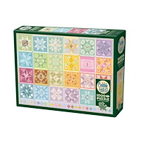 Cobble Hill Star Quilt Seasons (1000 b)