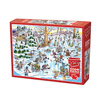 Cobble Hill DoodleTown: Hockey Town (1000 b)