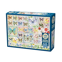 Cobble Hill Butterfly Tiles (500 b) Cobble & Hill