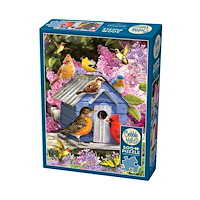 Cobble Hill Spring Birdhouse (500 b) Cobble & Hill
