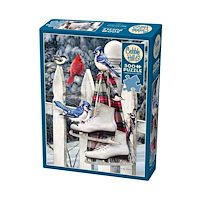 Cobble Hill Birds with Skates (500 b) Cobble & Hill