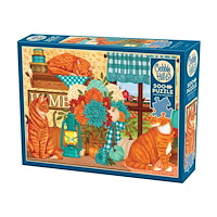 Cobble Hill Pumpkin Patch Cats (500 b) Cobble & Hill