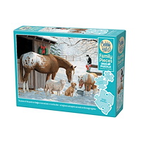 Cobble Hill Winter Barnyard (Family 350b)