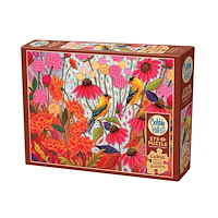 Cobble Hill Springtime Goldfinches (275 Stora Bitar)