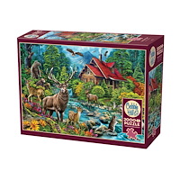 Cobble Hill Red-roofed Cabin (2000 b) Cobble & Hill