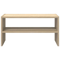vidaXL Skohylla stapelbar sonoma-ek 60x30x30,5 cm