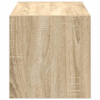 vidaXL Skohylla stapelbar sonoma-ek 60x30x30,5 cm