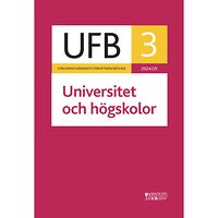 Norstedts Juridik UFB 3 Universitet och högskolor 2024/25 (häftad)