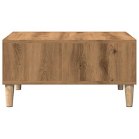 vidaXL Soffbord artisan ek 60x60x30 cm konstruerat trä