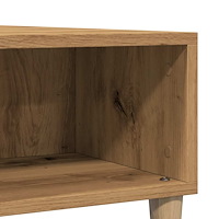 vidaXL Soffbord artisan ek 60x60x30 cm konstruerat trä