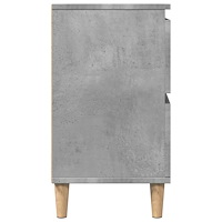 vidaXL Tvättställsskåp betonggrå 80x33x60 cm konstruerat trä