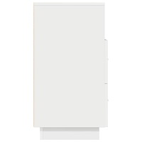 vidaXL Sängbord 2 st med 2 lådor vit 36x36x68 cm