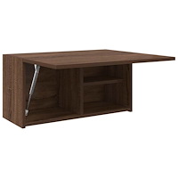 vidaXL Väggskåp för badrum brun ek 60x25x30 cm konstruerat trä