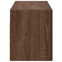 vidaXL Väggskåp för badrum brun ek 60x25x30 cm konstruerat trä