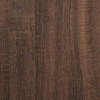 vidaXL Väggskåp för badrum brun ek 60x25x30 cm konstruerat trä
