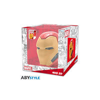 ABYSSE UK Marvel Heat Changing Iron Man 3D Mug (häftad, eng)