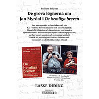Lasse Diding De grova lögnerna om Jan Myrdal i De hemliga breven (bok, danskt band)