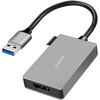 LogiLink USB-A 3.0 -> HDMI-Hona Adapter 1080p 0,15m