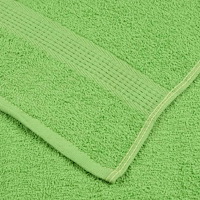 vidaXL Badhanddukar 10 st äppelgrön 70x140 cm 360 gsm 100% bomull