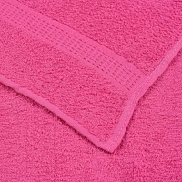 vidaXL Tvålhanddukar 2 st rosa 30x30 cm 360 gsm 100% bomull