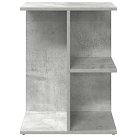 vidaXL Nattduksbord 2 st betonggrå 46,5x29x61 cm konstruerat trä