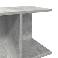 vidaXL Nattduksbord 2 st betonggrå 46,5x29x61 cm konstruerat trä
