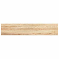 vidaXL Fönsterbänkar 2 st obehandlad 120x30x2 cm massiv ek