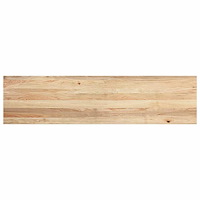 vidaXL Fönsterbänkar 2 st obehandlad 160x40x2 cm massiv ek
