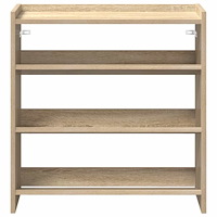 vidaXL Skohylla sonoma-ek 60x25x62 cm konstruerat trä