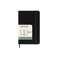 Moleskine Moleskine 2025 12-Month Weekly Horizontal Pocket Hardcover Notebook: Black