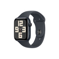 Apple Apple Watch SE (GPS) 2a generation - midnattsaluminium - smart klocka med sportband - midnatt - 32 GB