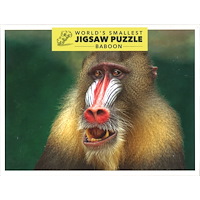 Frogs & Dogs egna pussel Världens Minsta Pussel - Babian (234 bitar)