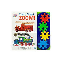Phoenix International Publications, Incorporated Eric Carle Turn Crank Zoom Go Go Gear Book (inbunden, eng)