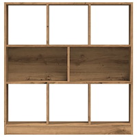 vidaXL Bokhylla artisan ek 97,5x29,5x100 cm konstruerat trä