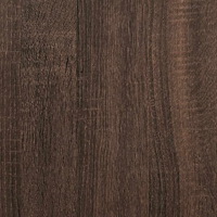 vidaXL Skobänk brun ek 60x40x53,5 cm konstruerat trä och metall