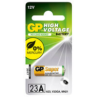 GP Alkaline Battery LRVO8/23A/MN21 (12V) 1-pack