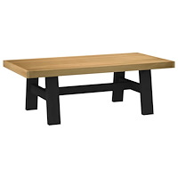 vidaXL Soffbord NOAIN A-formade ben 120x60x40 cm massiv furu