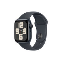 Apple Apple Watch SE (GPS) 2a generation - midnattsaluminium - smart klocka med sportband - midnatt - 32 GB