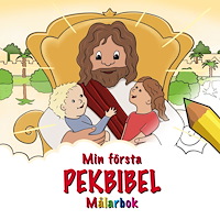 Tony Larsdal Min första pekbibel - målarbok (häftad)