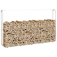 vidaXL Vedställ 250x25x150 cm galvaniserat stål