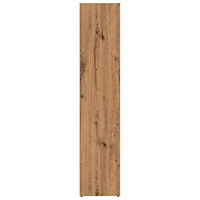 vidaXL Bokhylla artisan ek 36x30x143 cm konstruerat trä