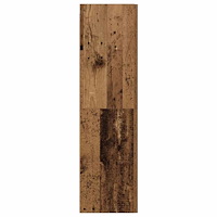 vidaXL TV-skåp åldrat trä 30,5x30x110 cm konstruerat trä